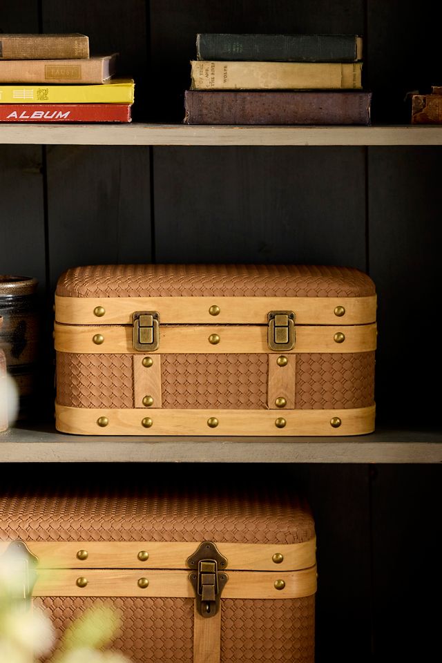 Textured Storage Chests, Set of 3 #3