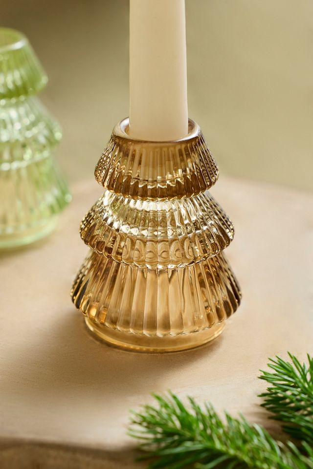 Luster Tree Glass Taper Holder #1