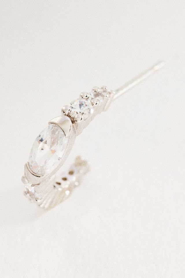 Melinda Maria Maven Huggie Hoop Earrings #1