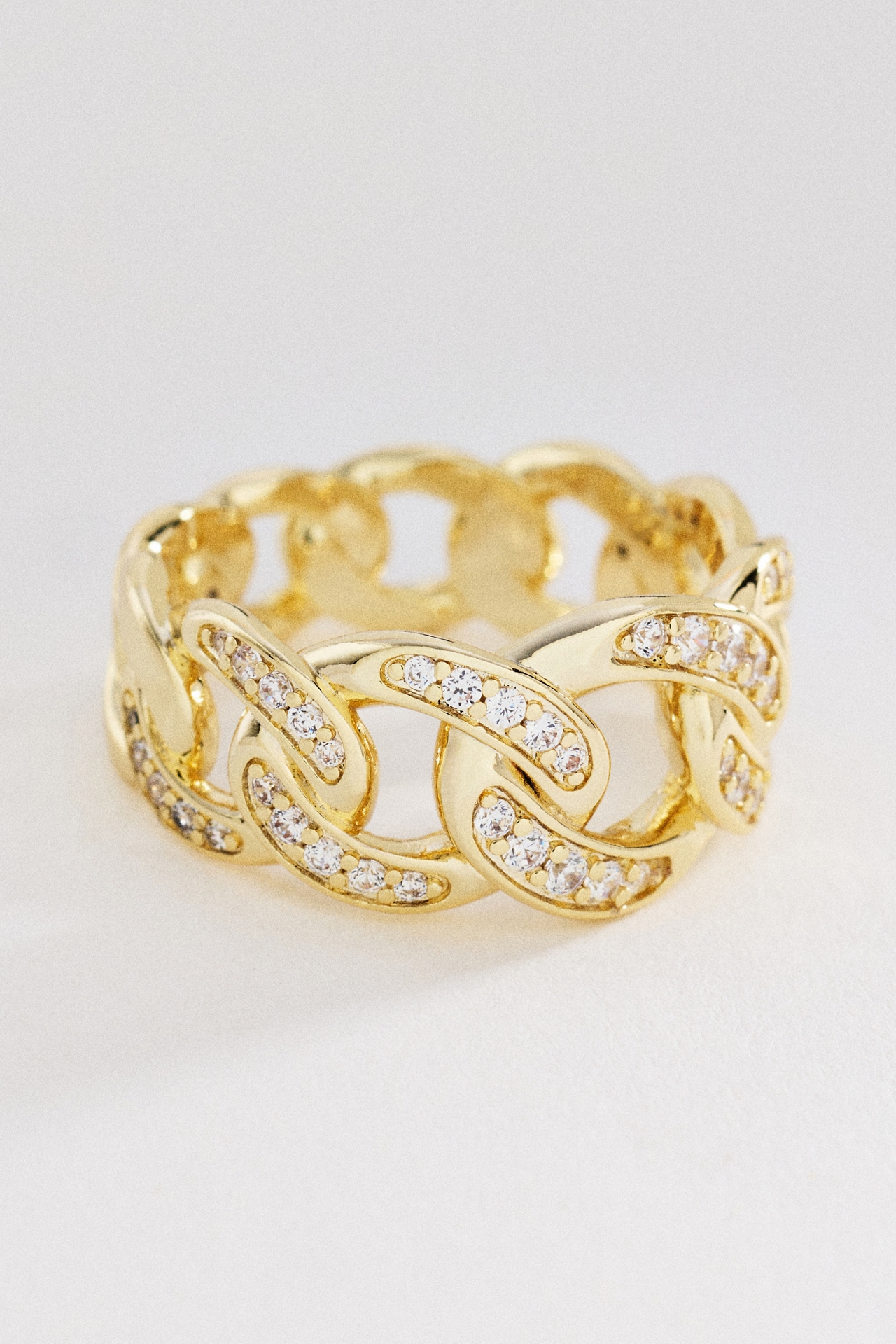 Melinda Maria Graduated Pavé Julian Ring