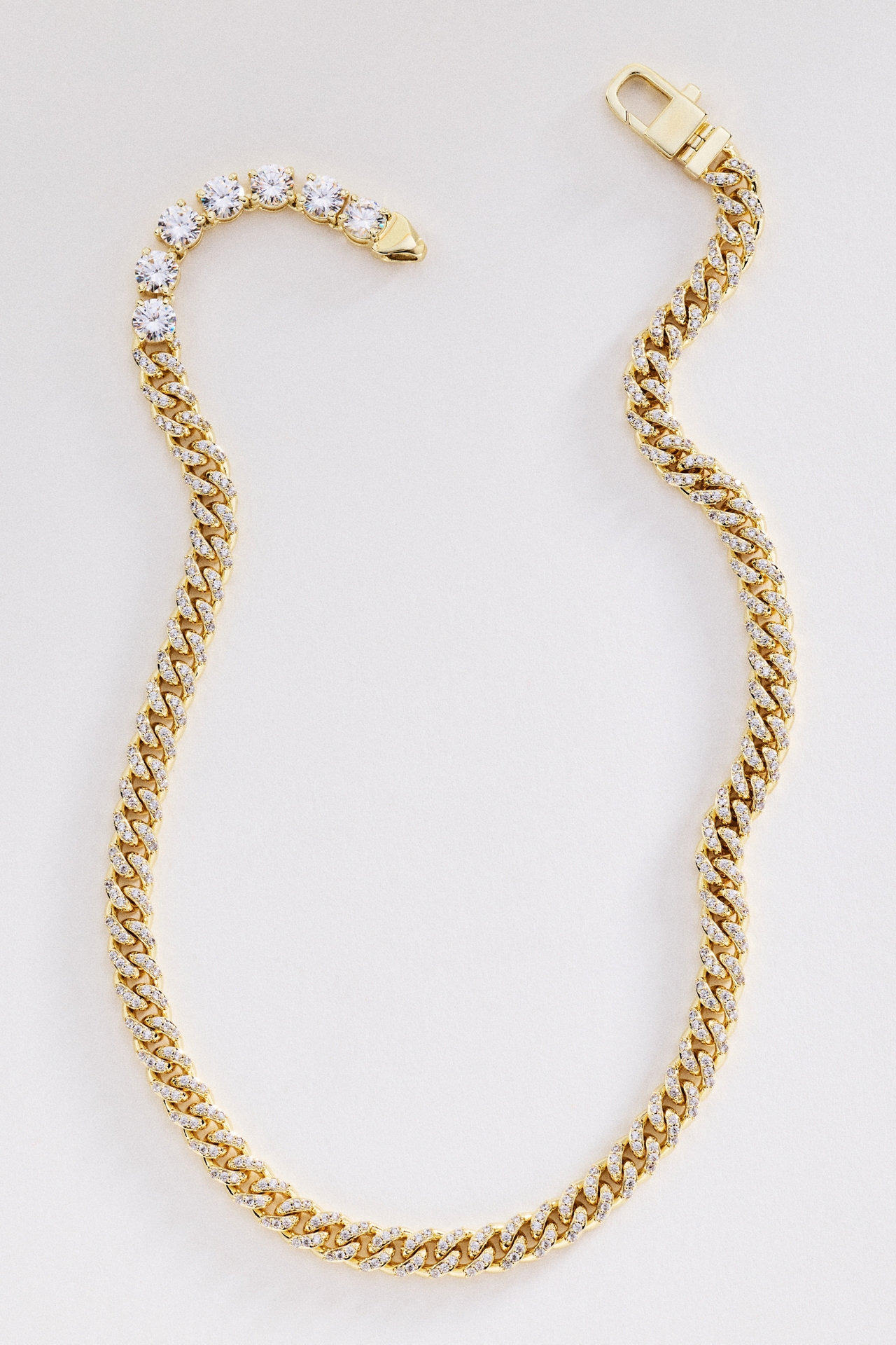 Melinda Maria Pavé Julian Loves Diamonds Necklace