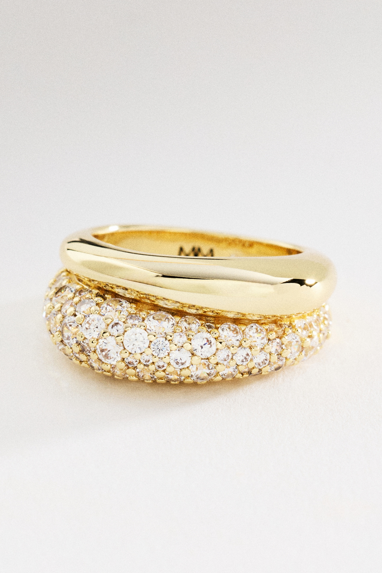 Melinda Maria Norah Loves A Pavé Double Ring