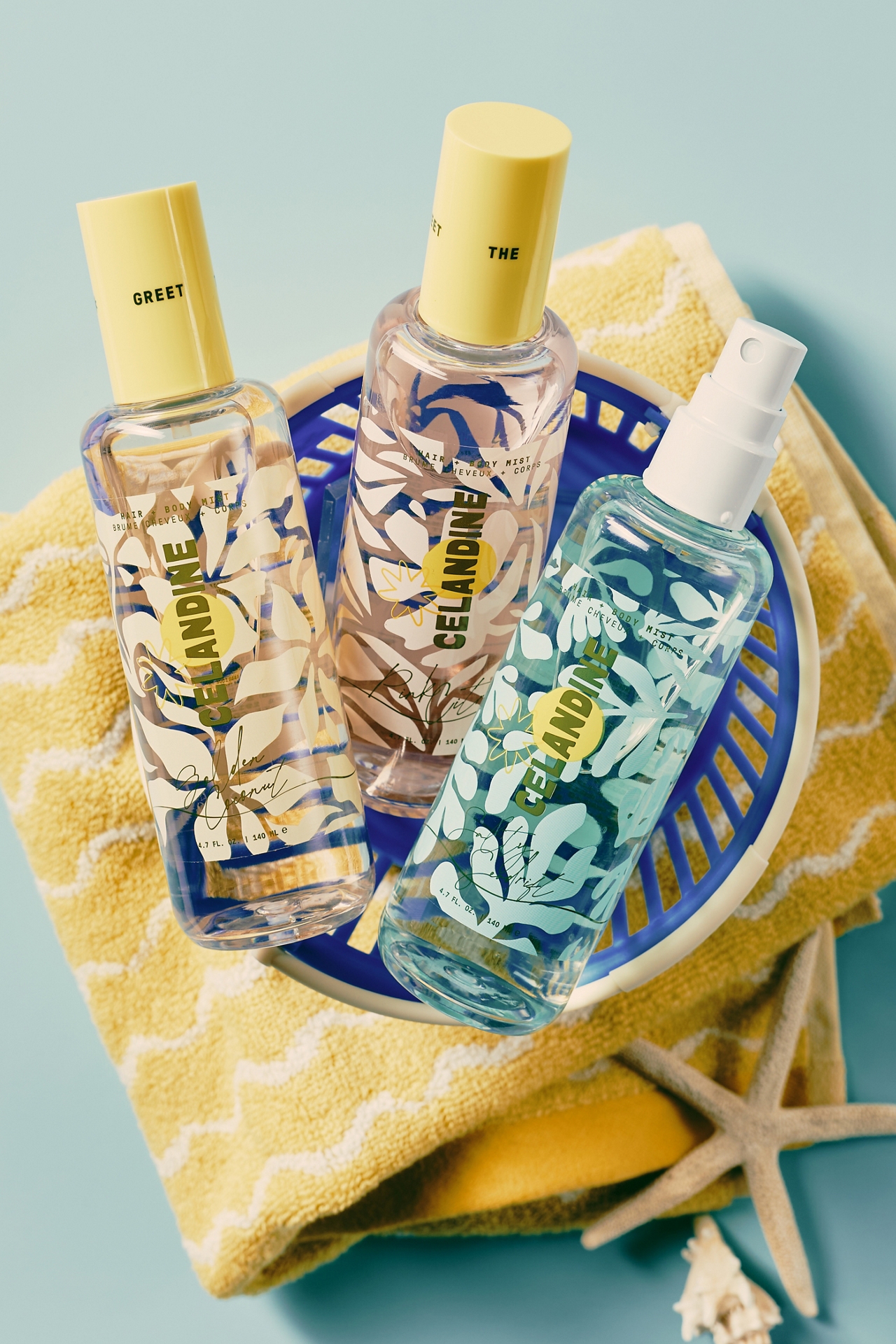 Celandine Golden Coconut Body Mist