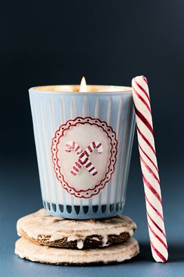 Christmas Tree Icon Woody Fresh Balsam & Cedarwood Glass Candle