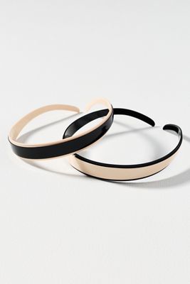 Mod Resin Headbands, Set of 2 | Anthropologie display picture 3