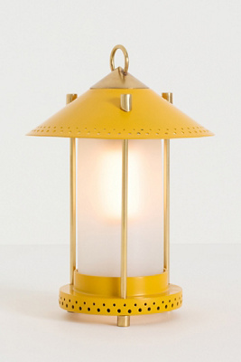 Stefan Cordless Rechargeable Lantern by the Novogratz | AnthroHome