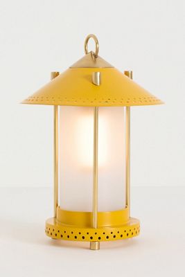 Stefan Cordless Rechargeable Lantern by the Novogratz