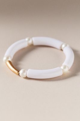 Pearl Shell Tube Bracelet