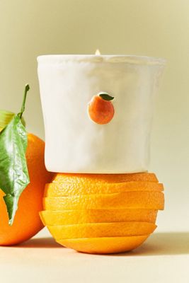 Bistro Citrus Icon Ceramic Candle