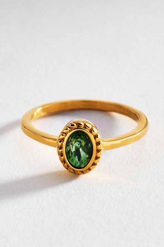 Atolea Olivia Oval Gem Ring #1