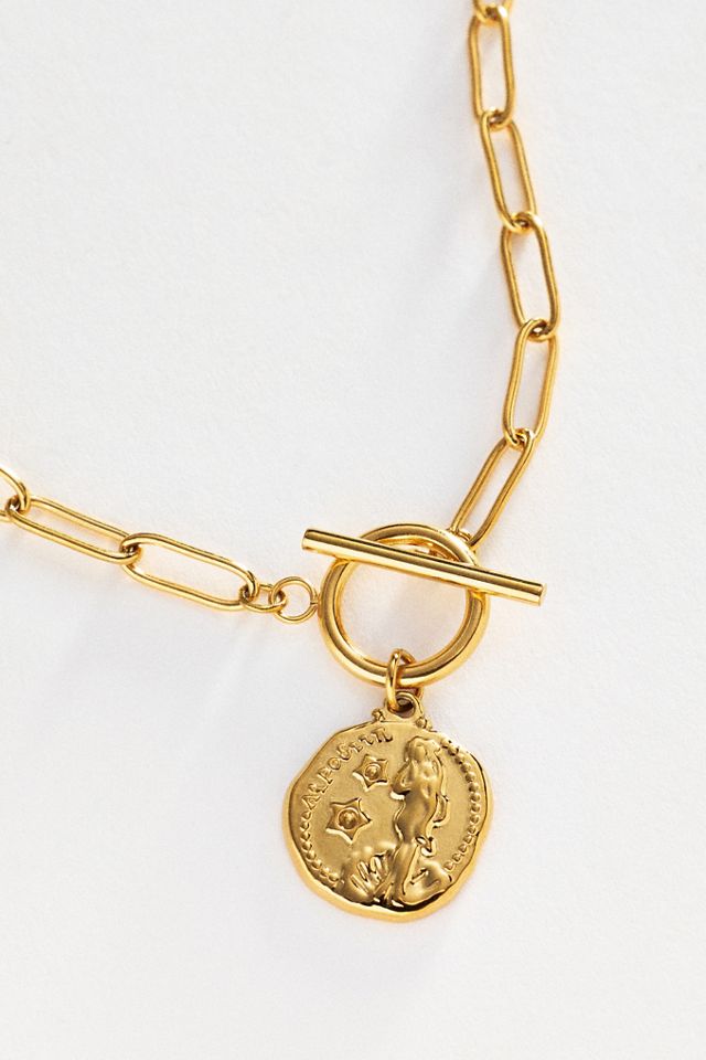Atolea Venus Coin Pendant Necklace #1