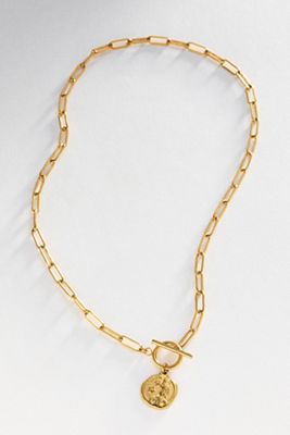 Atolea Venus Coin Pendant Necklace