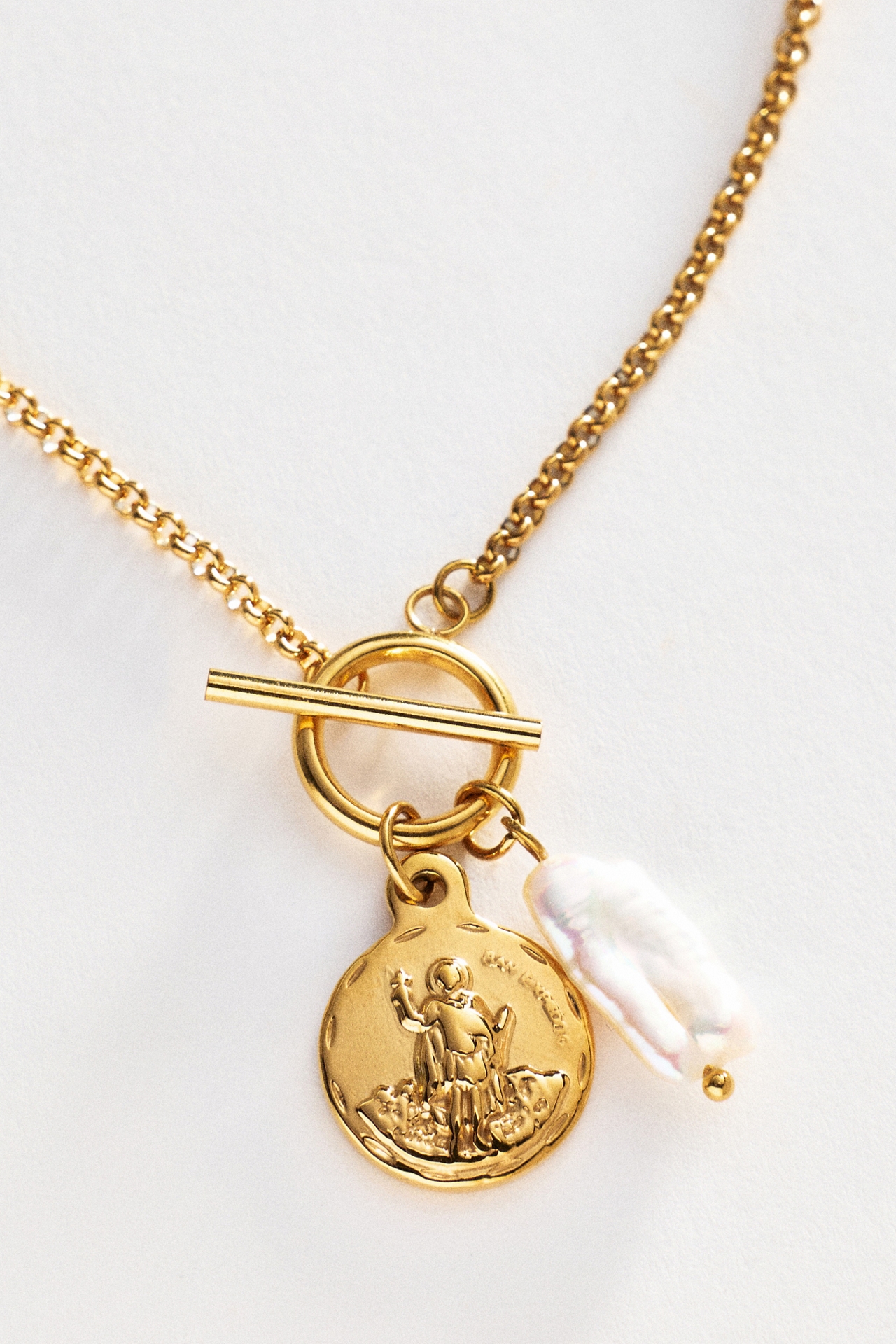 Atolea Traveler Coin Necklace