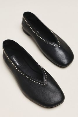 Anine Bing Ana Leather Flats