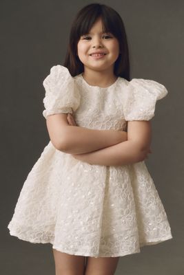 Bardot Juliet Embroidered Mini Flower Girl Dress