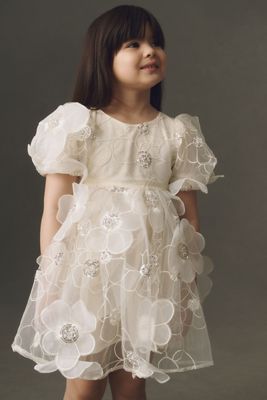 Bardot Jamie Flower Heart Mini Flower Girl Dress