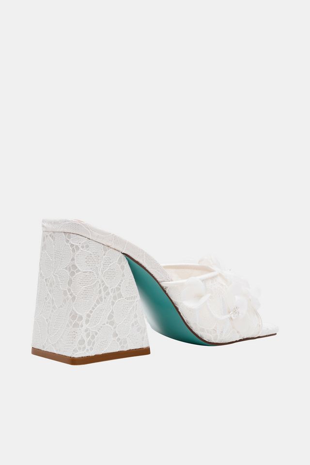 Betsey Johnson Heath Mule Heels #1