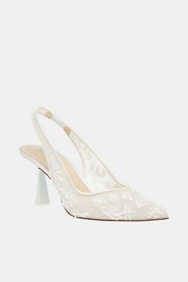 Betsey Johnson Nikki Mesh Heels