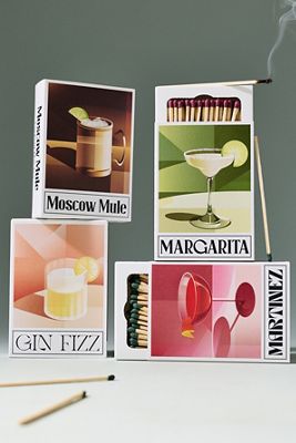 The Match Box Maker Cocktail Matchbox