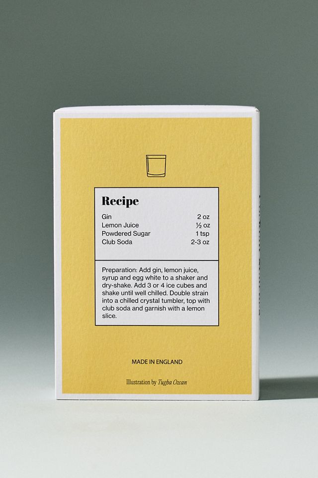 The Match Box Maker Gin Fizz Cocktail Matches #2