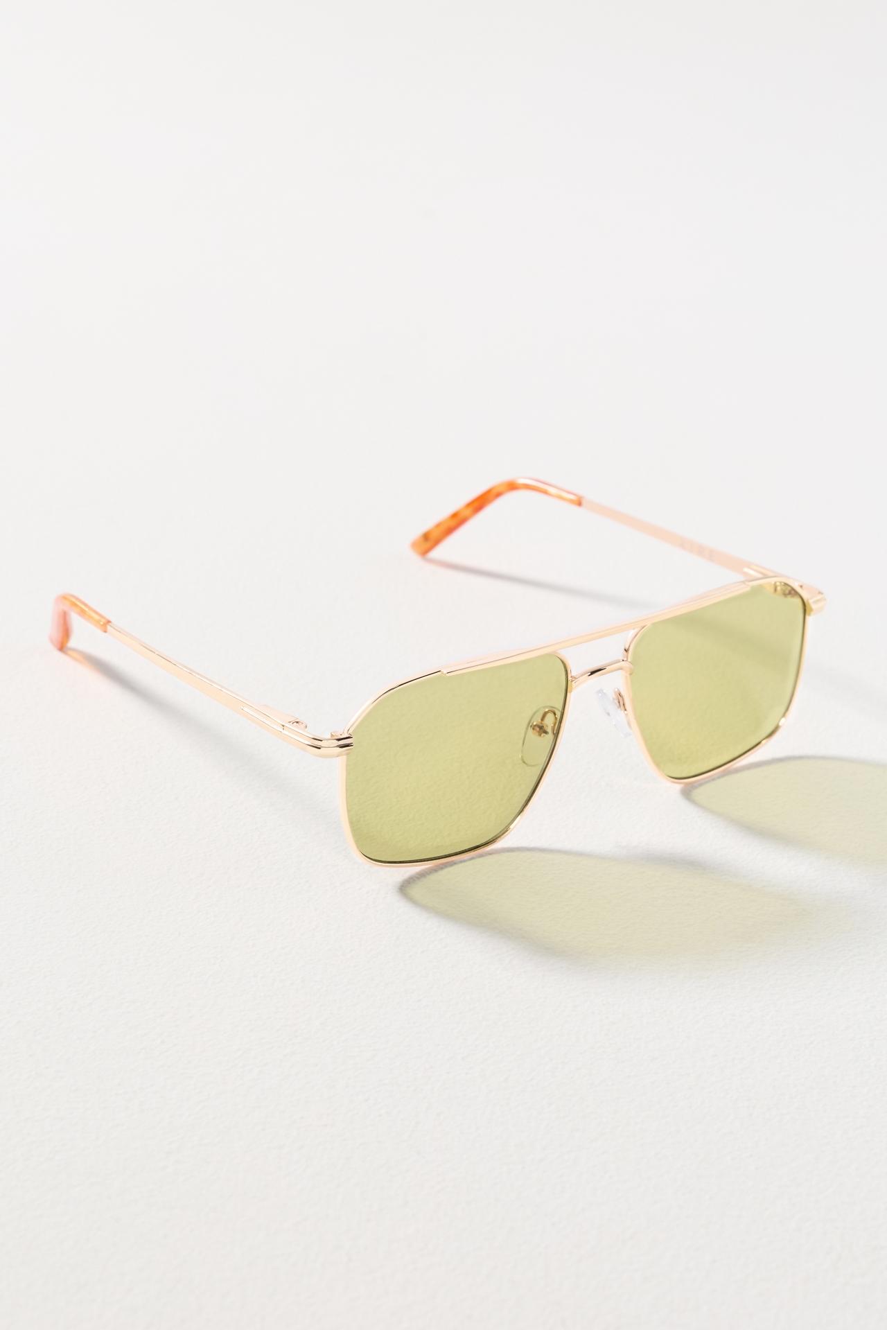 AIRE Equator Metal Aviator Sunglasses