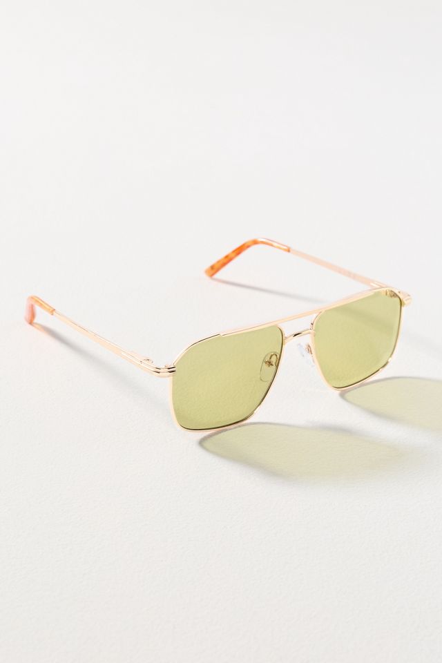 AIRE Equator Metal Aviator Sunglasses #1