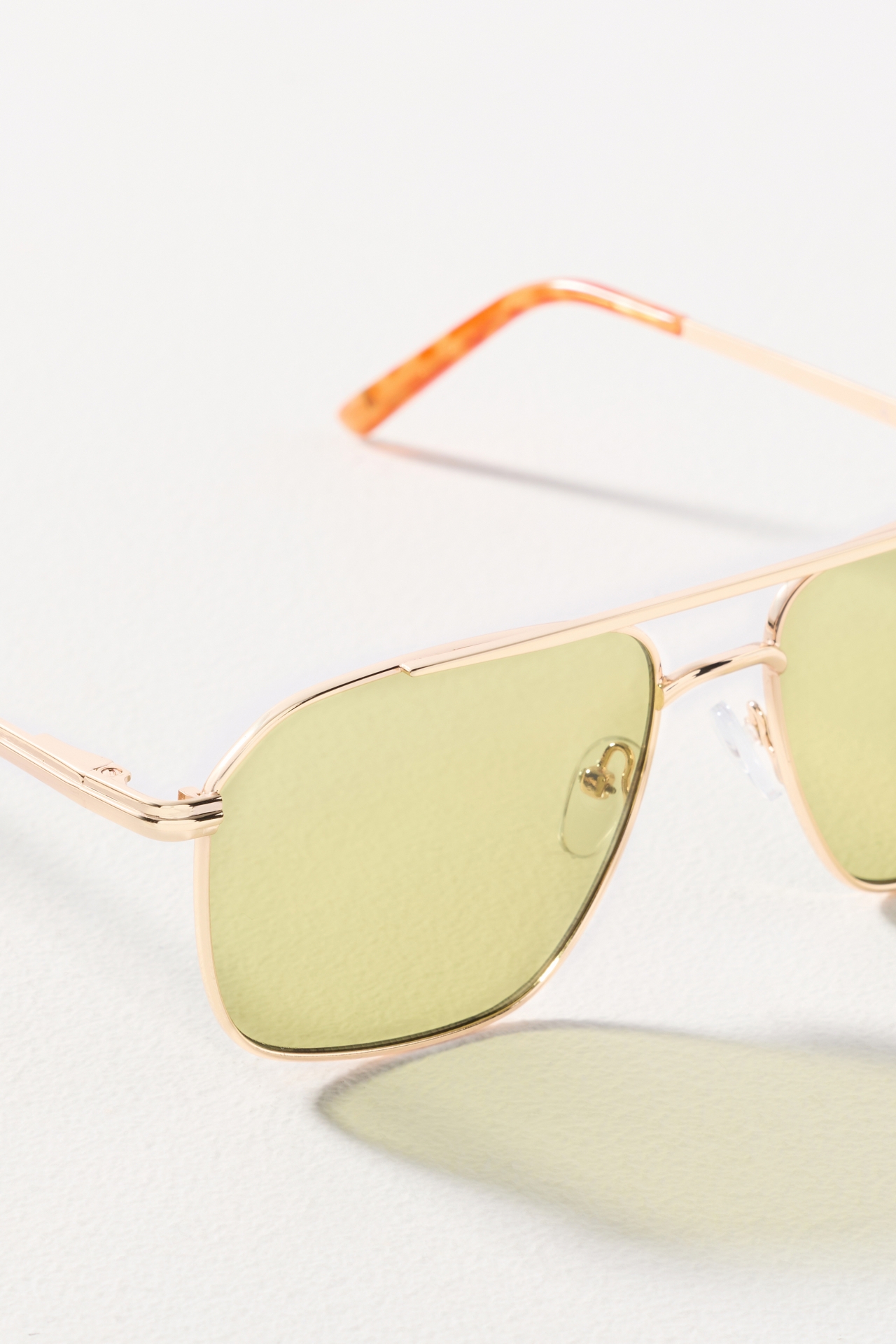 AIRE Equator Metal Aviator Sunglasses