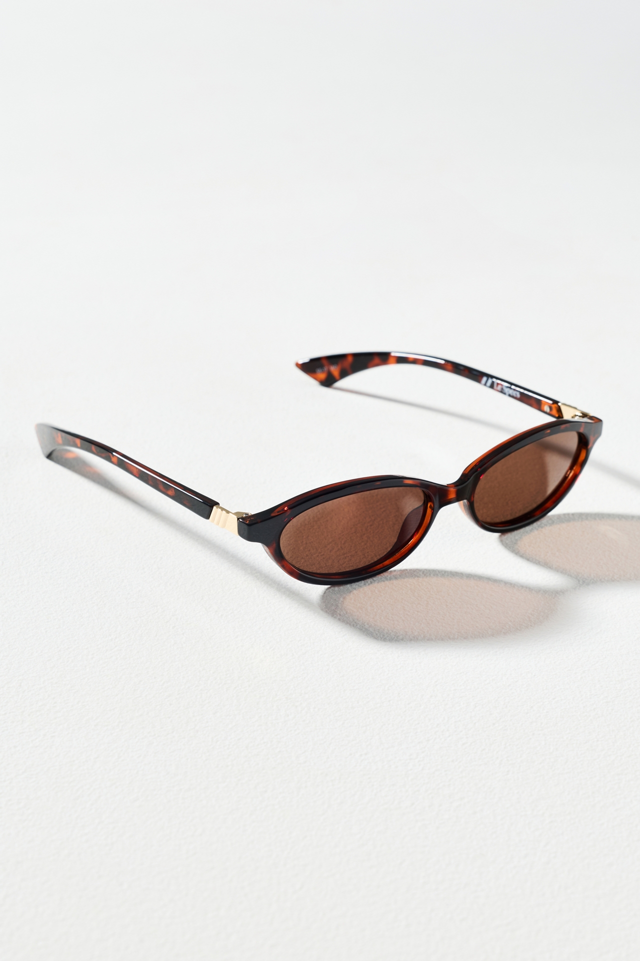 Le Specs Duskfall Slim Oval Sunglasses
