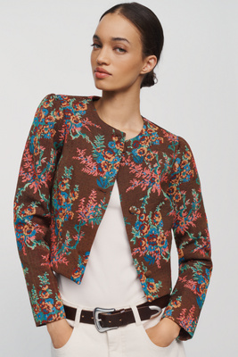 Sisters Valeria Cropped Kimono by Anthropologie