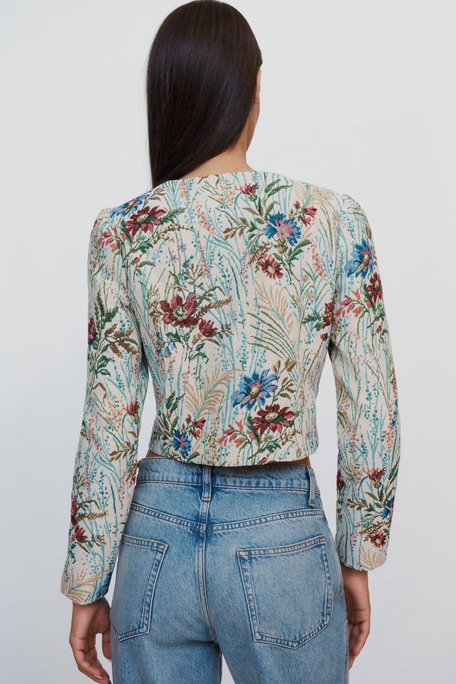 Sisters Celeste Cropped Kimono Blouse #2