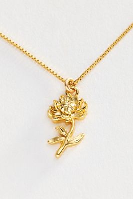Set & Stones Elsie Birth Flower Necklace