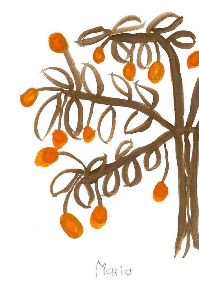 Proud Mary Wild Fruit Painting #2