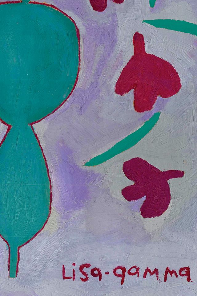 Proud Mary Gathered Plant Painting #2