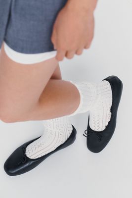 By Anthropologie Pointelle Knee-High Socks