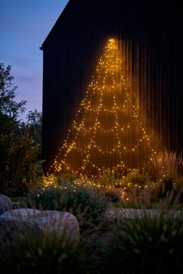 Giant Illuminated LED Spider Web