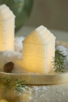 Terrain Illuminated LED Wax Skagen Villa