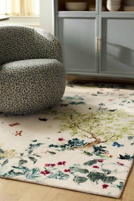 Lya Tufted Butterfly Garden Rug