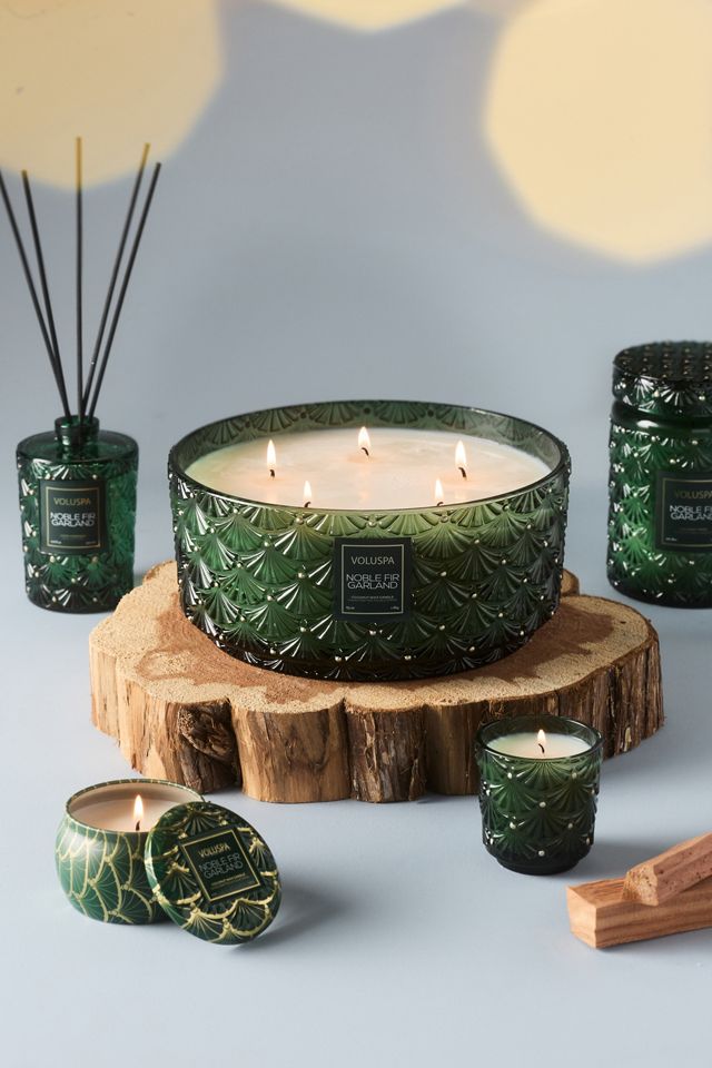 Voluspa Woody Noble Fir Reed Diffuser #1