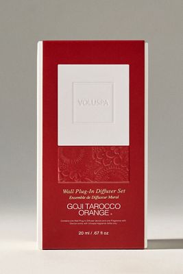Voluspa Fruity Goji Tarocco Orange Wall Plug-In Diffuser