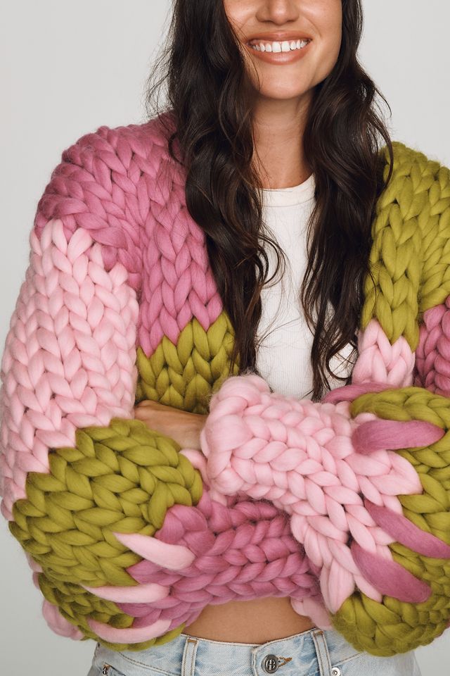 Hope Macaulay Noa Wool Chunky Knit Cardigan #3