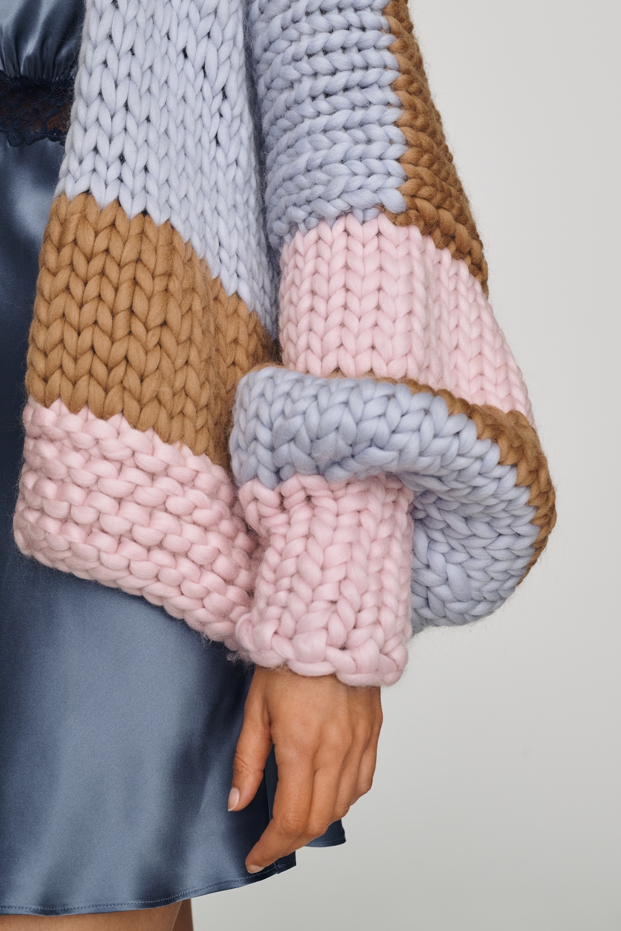 Hope Macaulay Noa Wool Chunky Knit Cardigan