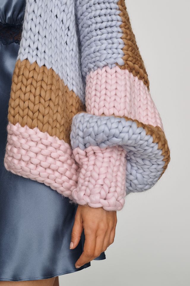 Hope Macaulay Noa Wool Chunky Knit Cardigan #1