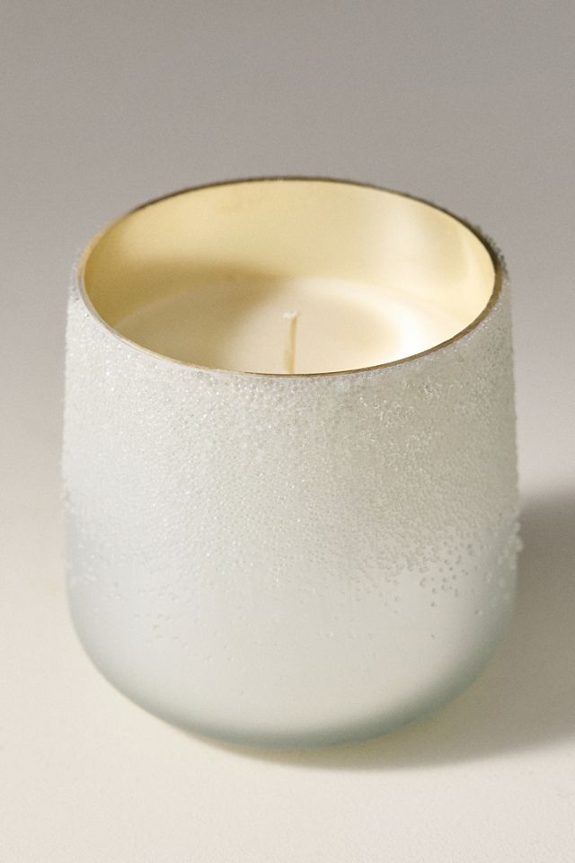 Capri Blue Volcano Icy Small Glass Decorator Candle #1