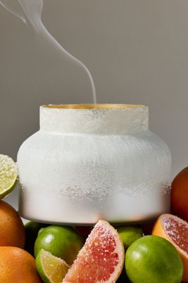 Capri Blue Fruity Volcano Icy Glass Jar Candle