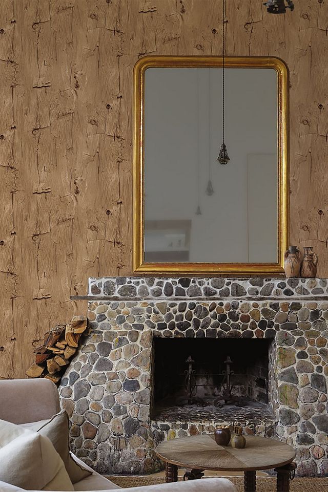 Jeremiah Brent Drift Wood Pattern Peel-and-Stick Wallpaper #1