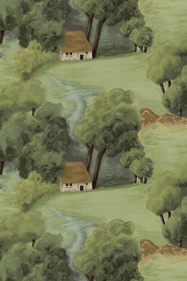 Jeremiah Brent Fallow Dusk Peel-and-Stick Wallpaper