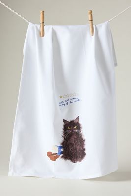 Cotton Cat Barista Dish Towel