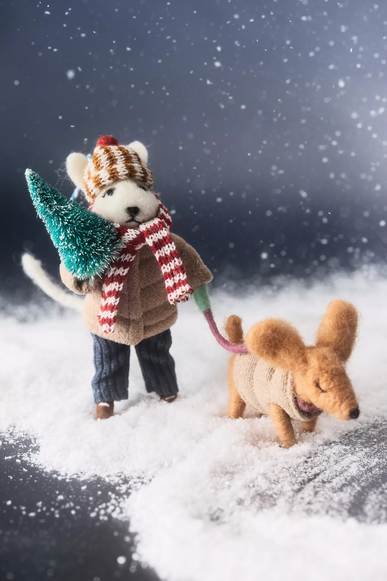 Felted Holiday Hobby Ornaments - thumbnail 3
