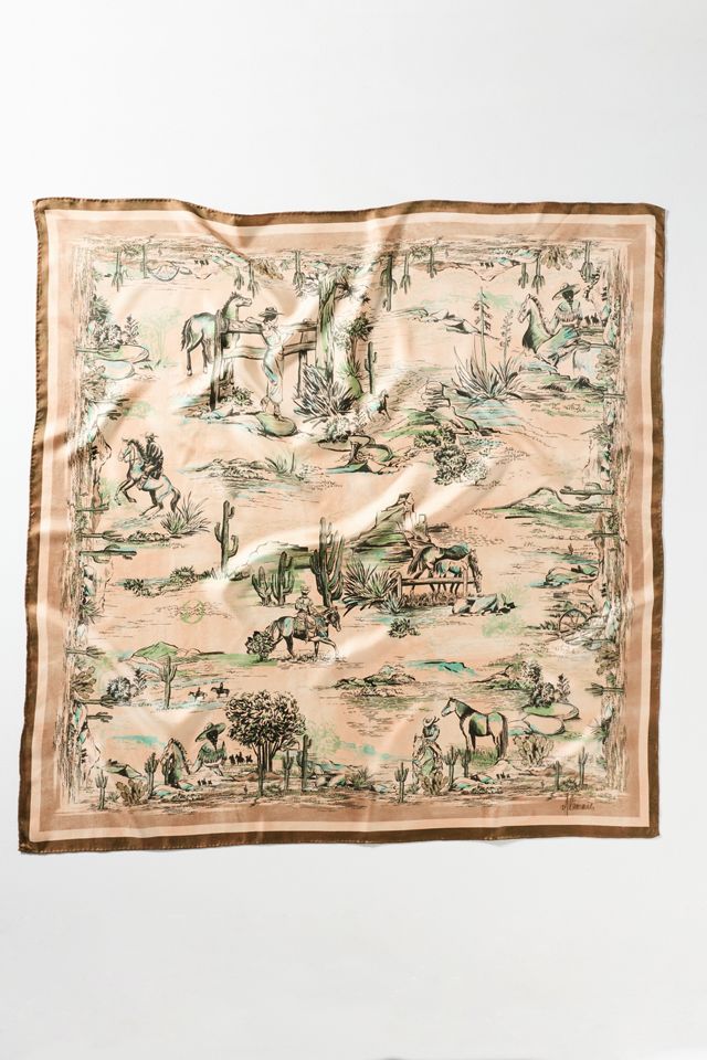 ALÉMAIS Scout 100% Silk Scarf #1