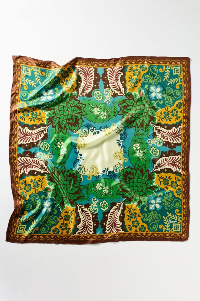 ALÉMAIS Florence 100% Silk Scarf #1